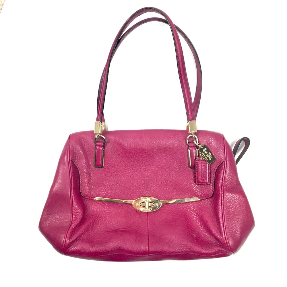 AUTH COACH Madison Madeline EastWest Satchel 25169